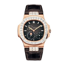 (image for) Patek Philippe Nautilus 5724 “Baguette Diamonds” 1:1 Clone Edition