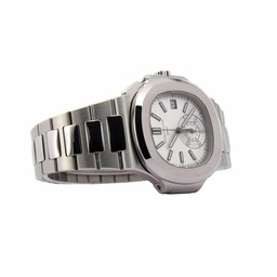 (image for) Patek Philippe Nautilus Chronograph 5980/1A-019 “White Dial” Precision Clone