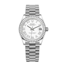 (image for) Rolex Datejust 278289RBR White Gold Diamond Bezel Luxury Clone Quality
