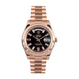 (image for) Rolex Day-Date II 218235 “Black Dial” Premium Replica 1:1