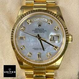 (image for) Rolex Day-Date 128238 “Mother of Pearl” Swiss Super Clone