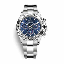 (image for) Rolex Daytona Cosmograph 116509 “White Gold Blue Dial” Mirror Clone Quality