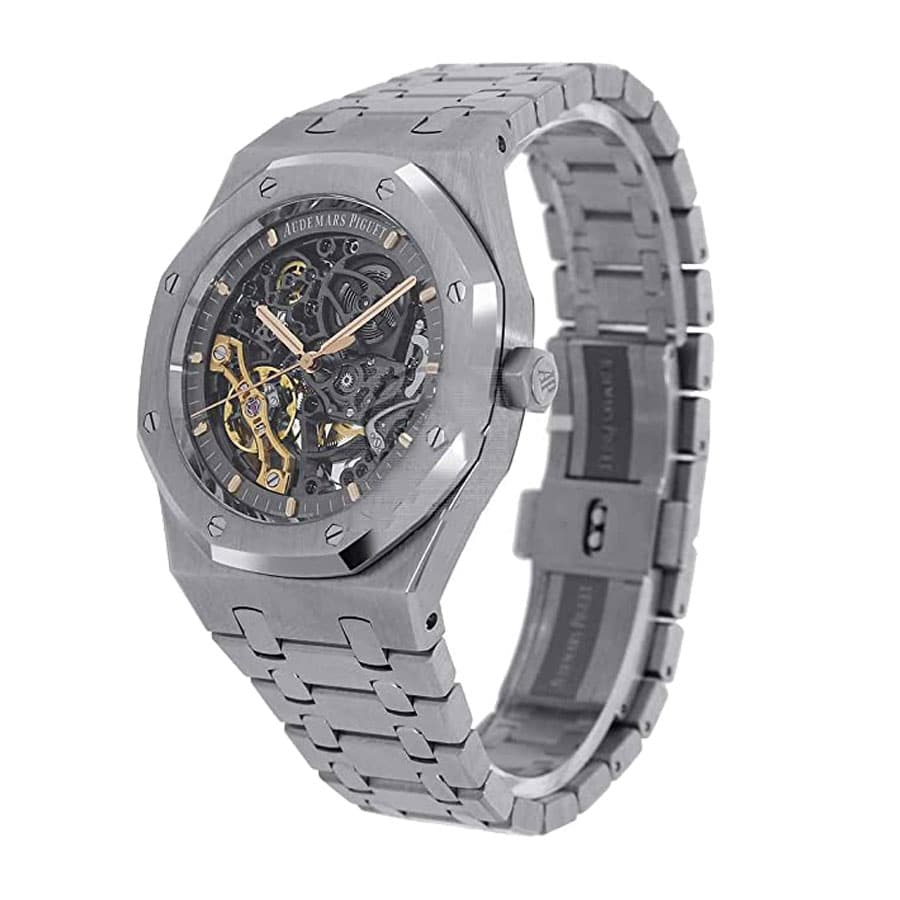 AP Royal Oak “Skeleton” Openworked 15407ST.OO.1220ST.01 Perfect Duplicate Edition