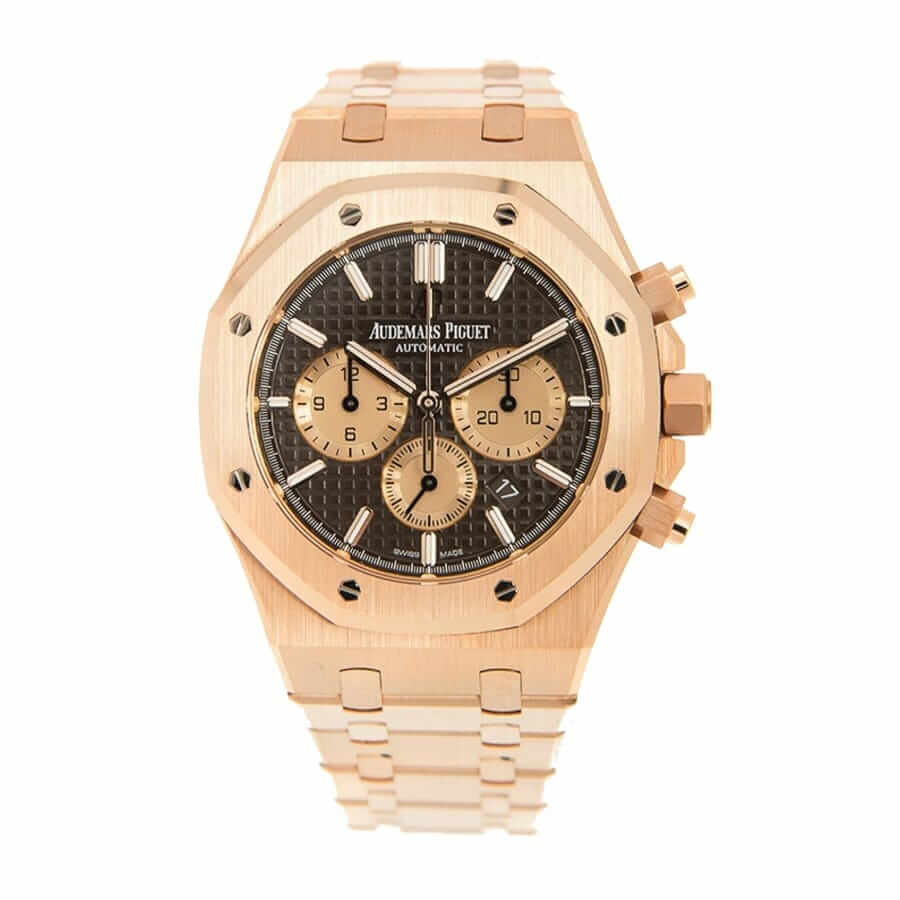 AP Royal Oak Chronograph 26331OR.OO.D821CR.01 “Rose Gold” High-End Replica 1:1
