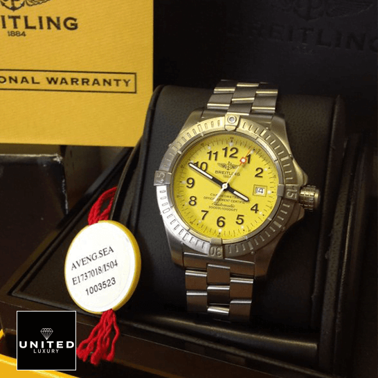 Breitling Avenger II Seawolf A17331 “Yellow Dial” Perfect Clone Edition