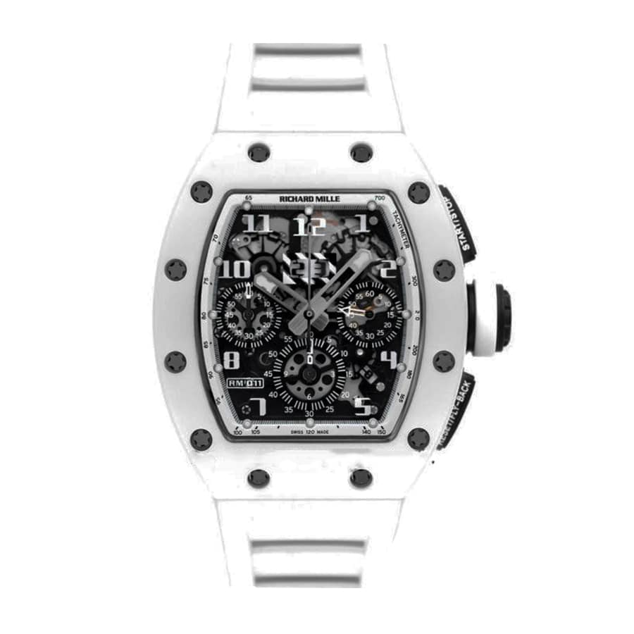 Richard Mille RM 011 “White Ghost” Chronograph Precision Replica Edition