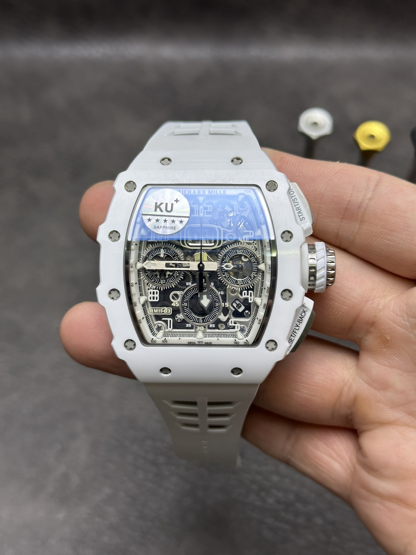 (image for) Richard Mille RM 11 “Extra Flat” Ceramics Case Replica Edition