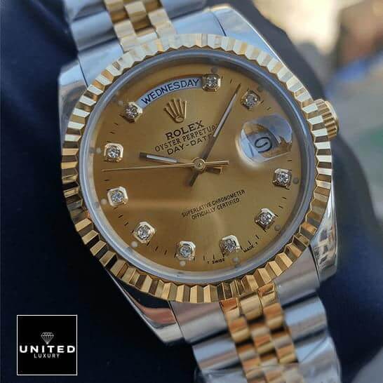 Rolex Day-Date 128238 “Yellow Gold” High-End Clone 1:1