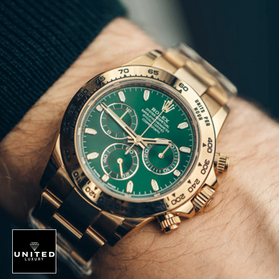 Rolex Cosmograph Daytona 116508 “Green Dial” Deluxe Copy Quality