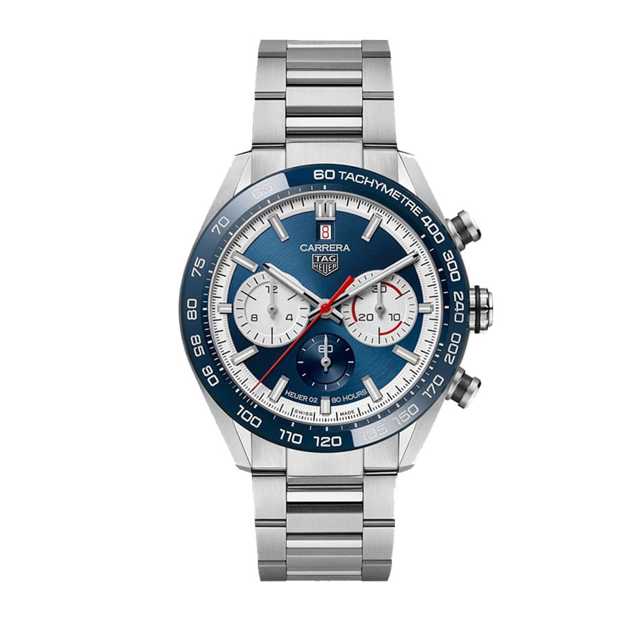 TAG Heuer Carrera Chronograph CBG2016.BA0616 “Blue Dial” High-End Clone Quality