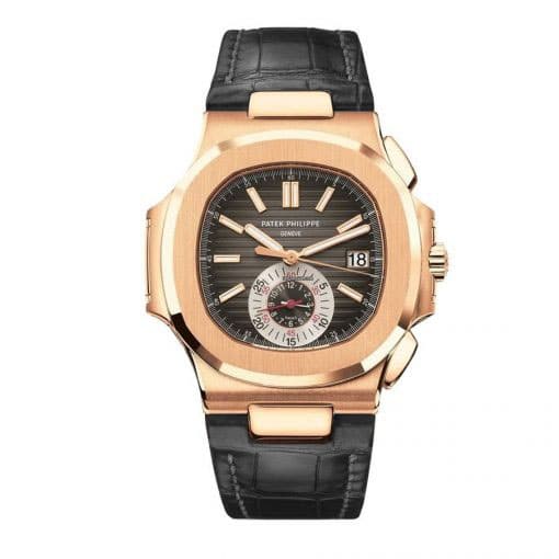 (image for) Patek Philippe Nautilus Chronograph Flyback 5980R-001 “Rose Gold” Premium Super Clone
