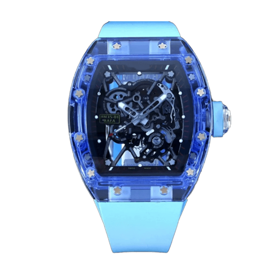 (image for) Richard Mille RM 35-01 “Blue Quartz TPT” Swiss Super Clone