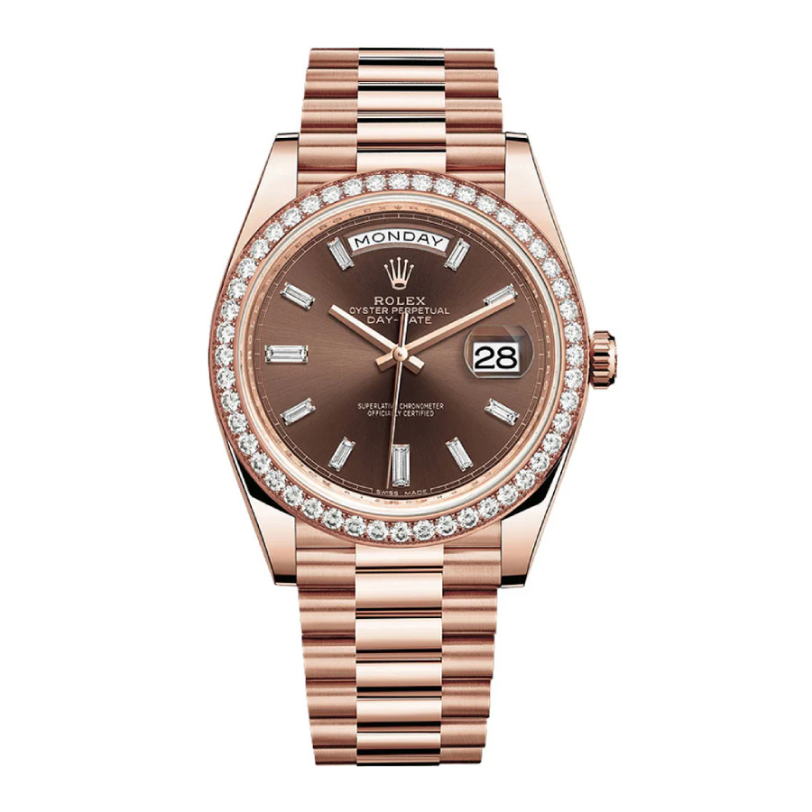 (image for) Rolex Day-Date 228345RBR “Chocolate Dial” Master Clone Quality