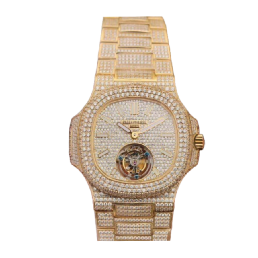(image for) Patek Philippe Nautilus Tourbillon Yellow Gold 5711 Authentic Copy 1:1