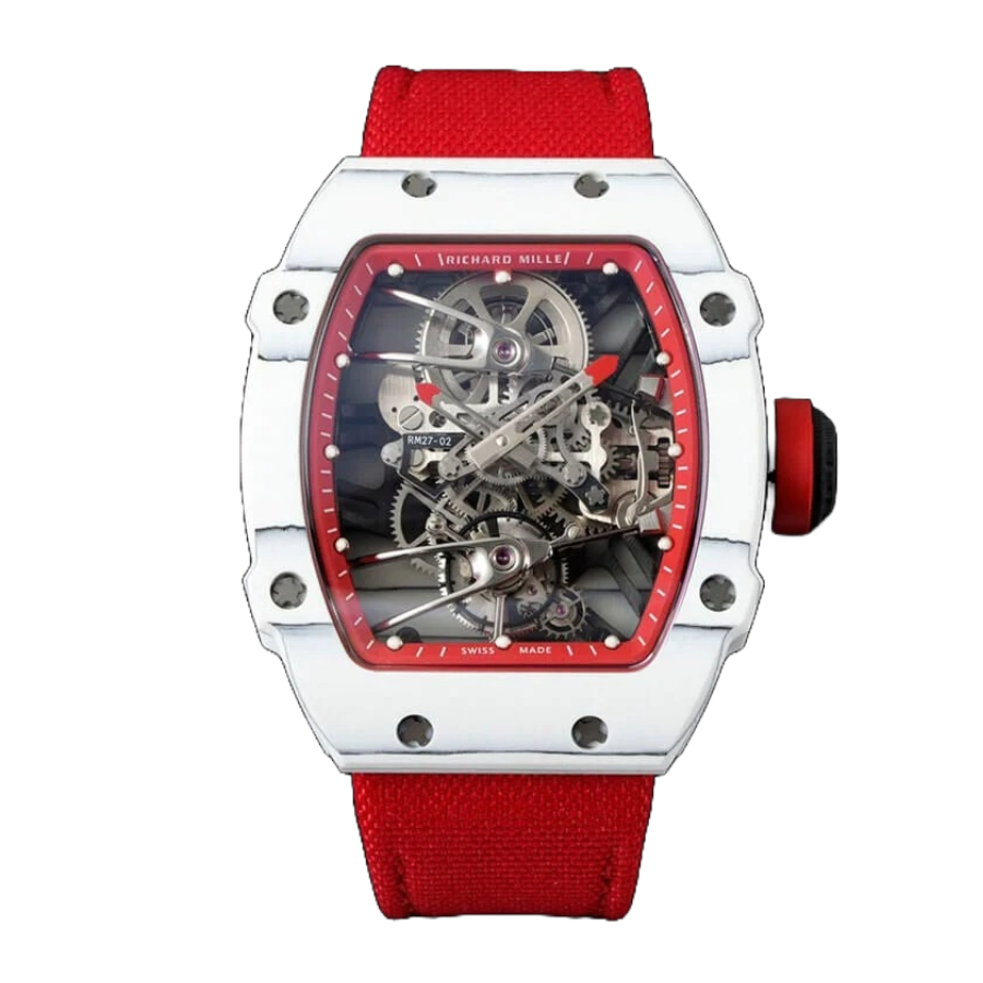 (image for) Richard Mille RM 27-02 Tourbillon “Rafael Nadal” Red Masterpiece Replica