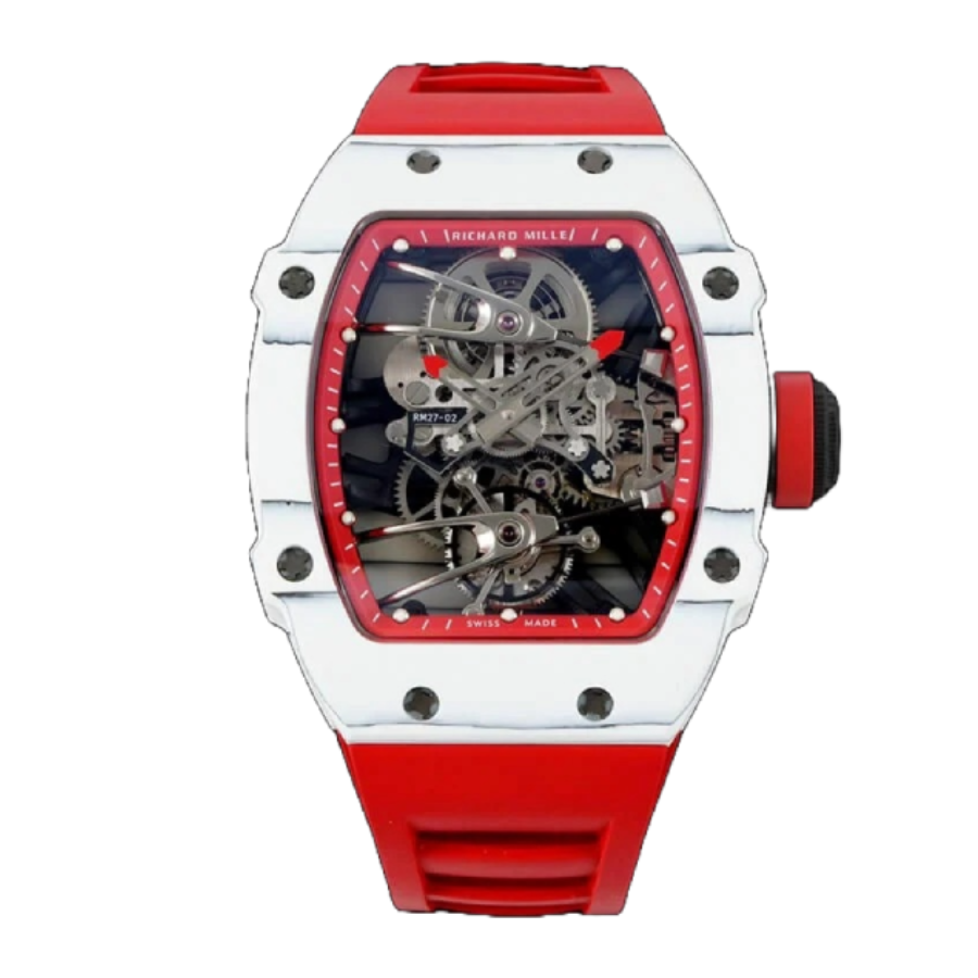 (image for) Richard Mille RM 27-02 Tourbillon “Rafael Nadal” Red Rubber Exceptional Replica 1:1