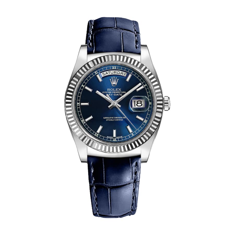 Rolex Day-Date 118139-0004 “Blue Dial” Perfect Duplicate 1:1
