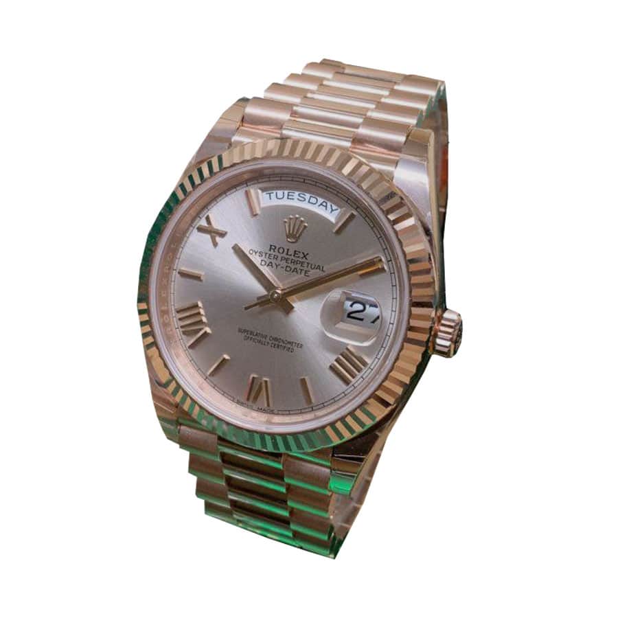 (image for) Rolex Day-Date 228235-0016 “Rhodium Dial” Super Accurate Clone