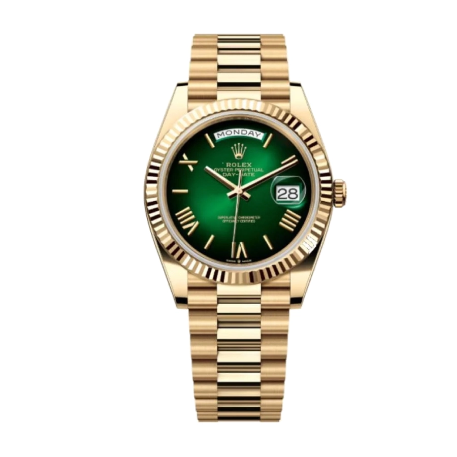 (image for) Rolex Day-Date 228238 “Green Ombre” Exact Duplicate Quality