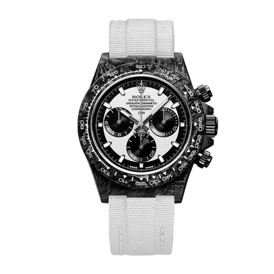 (image for) Rolex Cosmograph Daytona TW Factory “Carbon Case” 4130CR Clone Ultra Realistic Copy